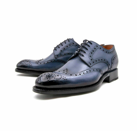 H and H Brogue-Grey