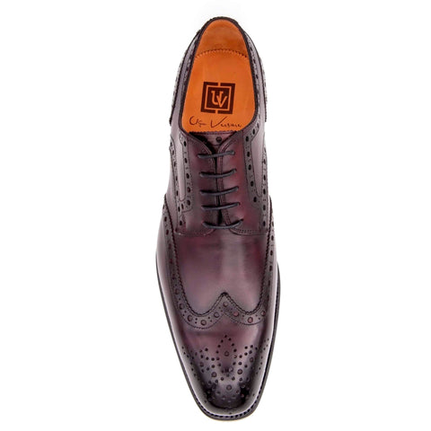 H and H Brogue-Burgundy