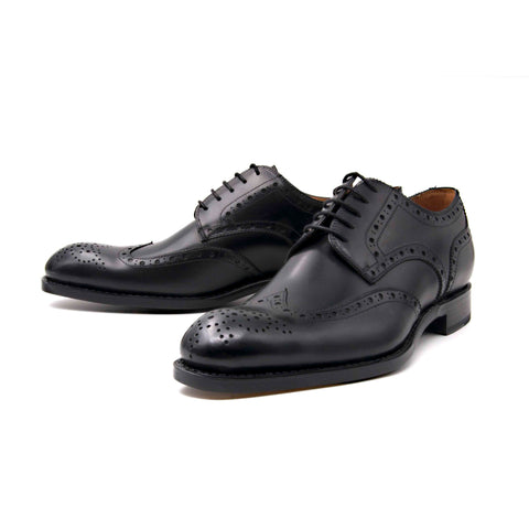 H and H Brogue-Black